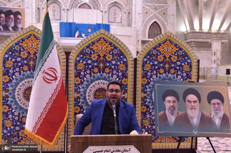 مراسم دعای کمیل در حرم مطهر امام خمینی