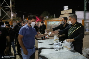 عزاداری شب تاسوعای حسینی(ع) در هیئت خادم الرضا (ع)