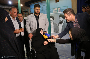 مرحله دوم انتخابات ریاست جمهوری چهاردهم در حسینیه جماران - 3