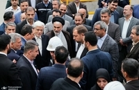 معاون اول رئیس جمهور در آئین افتتاح بزرگترین خط تولید تیرآهن در شرق کشور (5)