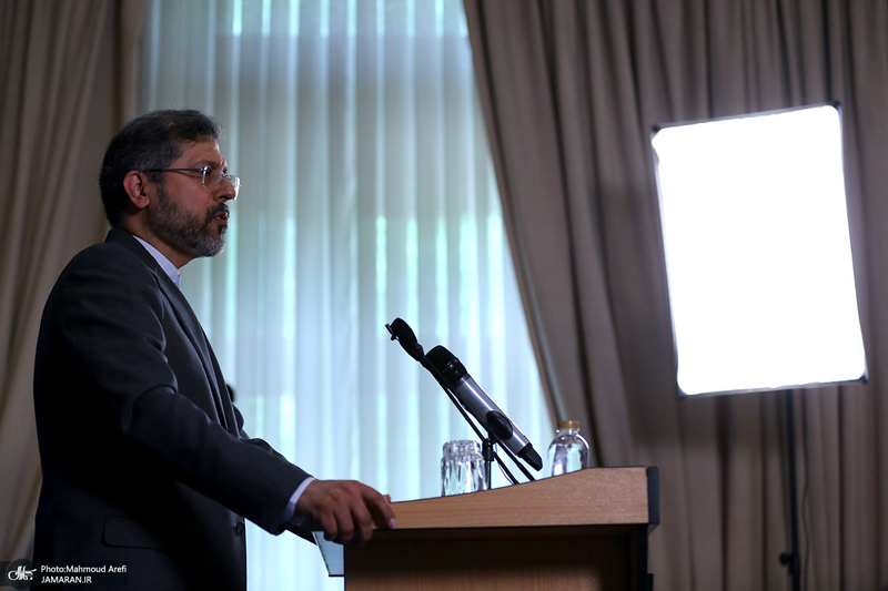 نشست خبری سعید خطیب زاده با موضوع مجمع گفتگوی تهران