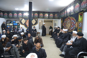 دومین شب عزاداری حضرت فاطمه (س) در بیت آیت الله دوستی زنجانی‎