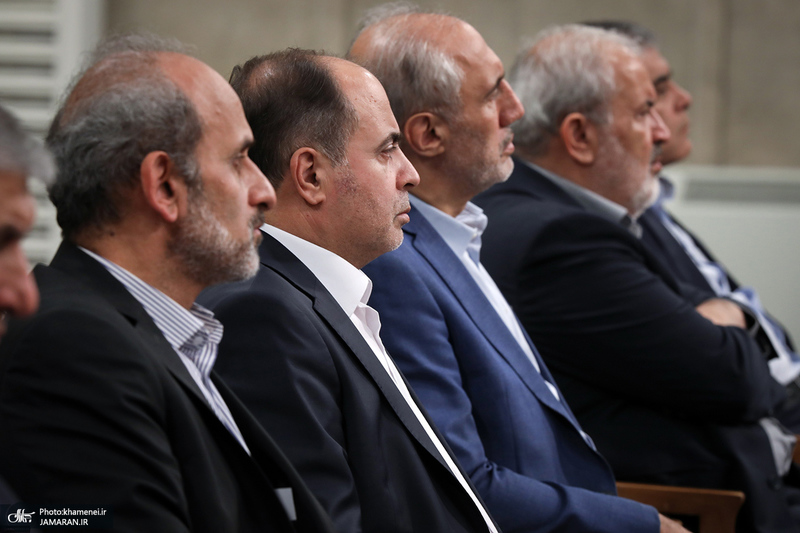 دیدار رئیس‌جمهور و اعضای هیئت دولت با رهبر معظم انقلاب
