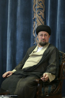 دیدار استاندار تهران و مدیران استان با سید حسن خمینی