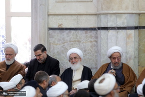 اجتماع طلاب در محکوم کردن اقدام تروریستی دولت آمریکا در به شهادت حاج قاسم سلیمانی