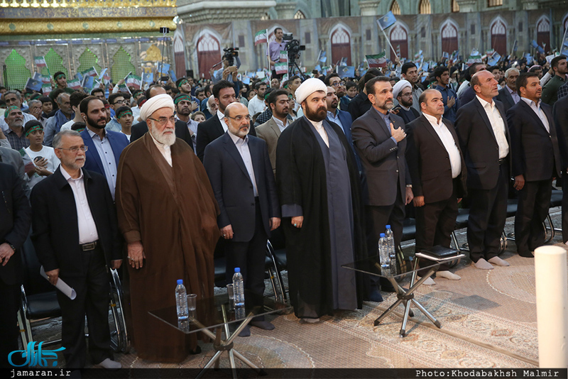 مراسم اختتامیه طرح قرآنی بشارت 1451 در حرم مطهر امام خمینی(س)-1