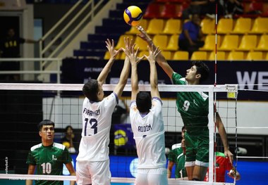 کامبک غم انگیز برای پسران؛ پاکستان قهرمانی آسیا را از والیبال ایران گرفت