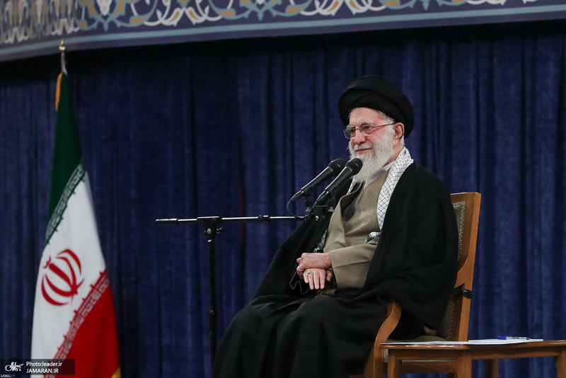 دیدار رمضانی دانشجویان با رهبر معظم انقلاب