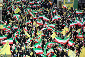 اجتماع باشکوه نوجوانان آرمانی لشکر قدس در حرم مطهر امام خمینی (س)
