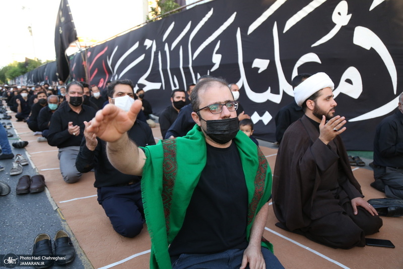 مراسم عزاداری شهادت حضرت امام علی(ع) با حضور آیت الله العظمی وحید خراسانی