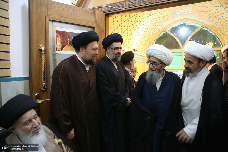 مراسم ختم همسر شهید آیت الله سید مصطفی خمینی (ره) -2