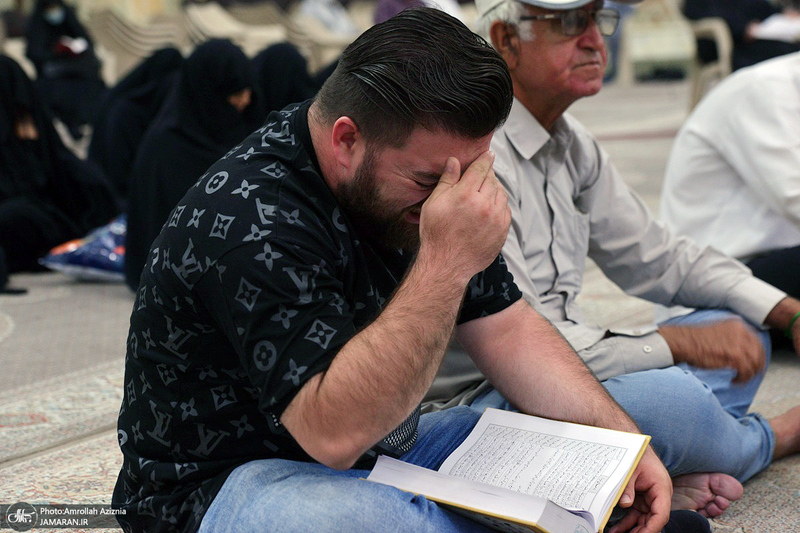 مراسم دعای ندبه در حرم مطهر امام خمینی (س)