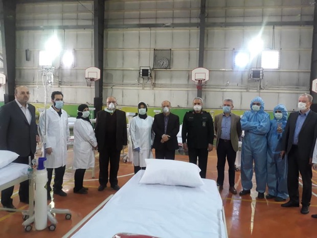 بازدید نمایندگان سازمان بهداشت جهانی از استراحتگاه های بیمارستانی بسیج جامعه پزشکی کشور
