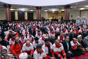 تجدید میثاق مدیران و کارکنان هلال احمر با آرمان های حضرت امام خمینی(س)