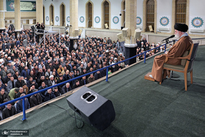 سخنرانی نوروزی رهبر معظم انقلاب در جمع اقشار مختلف مردم