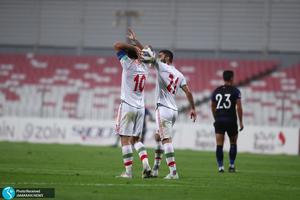 کاوه رضایی کریم انصاری فرد تیم ملی فوتبال ایران - ایران و کامبوج