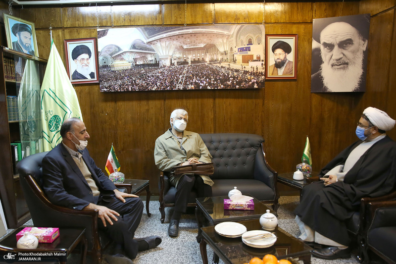دیدار سعید جلیلی با رئیس موسسه تنظیم و نشر آثار امام خمینی (س)