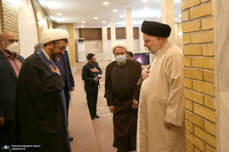 دیدار سرپرست موسسه تنظیم و نشر آثار امام خمینی(ره) با نماینده آیت الله العظمی سیستانی در قم / شهرستانی