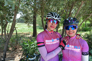 مسابقات  دوچرخه سواری قهرمانی کشور جاده بانوان در حرم مطهر امام خمینی(س)