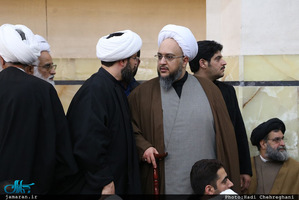 مراسم بزرگداشت آیت الله هاشمی رفسنجانی(ره) در مسجد اعظم قم-1