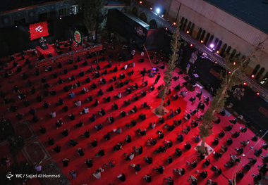 عزاداری شب اول محرم در امام زاده صالح و مسجد ارک تهران 