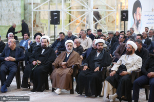 مراسم چهلمین روز در گذشت نوه قدرت الله علیخانی در حرم مطهره امام خمینی (س)
