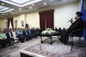 دیدار رئیس و مدیران سازمان حفاظت محیط زیست با سید حسن خمینی