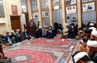 مراسم بزرگداشت مرحوم آیت الله رحمت در بیت امام خمینی در نجف (8)