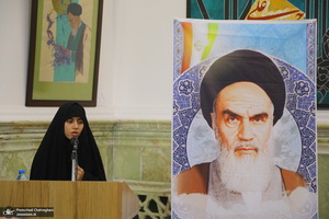 محفل ادبی با حضور استاد مجاهدی در مجتمع یادگار امام (س) قم