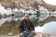 عکس مسعود پزشکیان بر روی قله سبلان