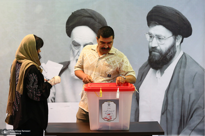 مرحله دوم انتخابات ریاست جمهوری چهاردهم در حسینیه جماران - 2