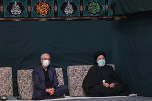 اولین شب مراسم عزاداری حضرت فاطمه‌ زهرا (س) در حسینیه امام خمینی