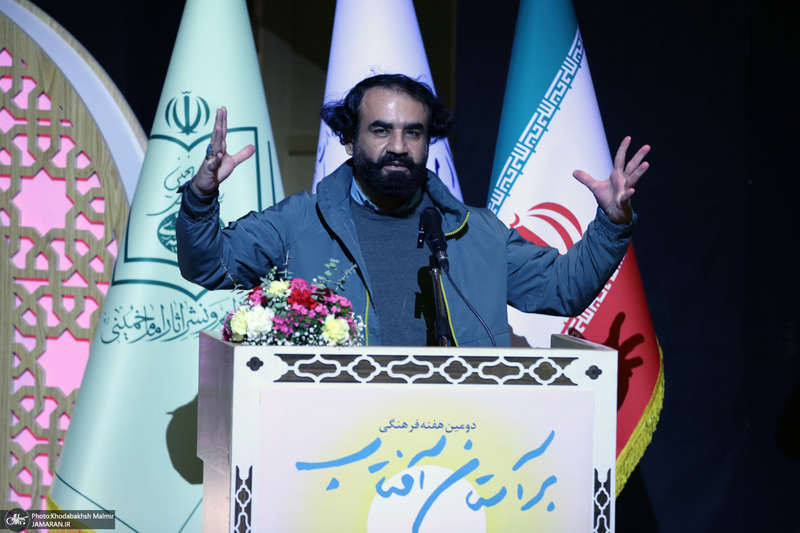 مراسم شب شعر فاطمی در بیت حضرت امام خمینی در خمین