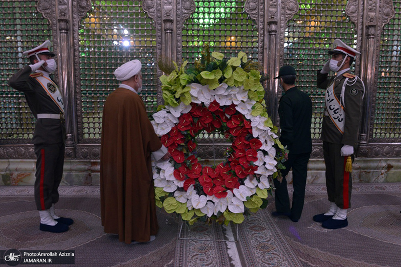 تجدید میثاق فرزندان کارکنان آماد و پشتیبانی سپاه با آرمان‌های حضرت امام(س)