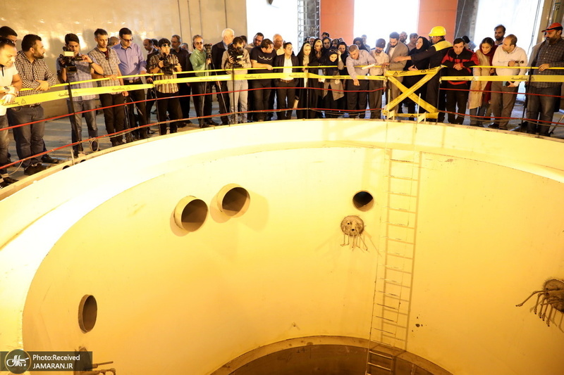 بازدید اصحاب رسانه از مجتمع آب سنگین اراک و برگزاری نشست خبری سخنگوی سازمان انرژی اتمی ایران