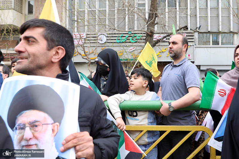 راهپمایی با شکوه روز قدس در تهران-۲