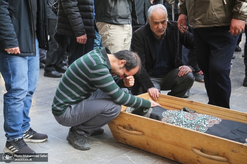 مراسم تشییع و خاکسپاری پدر دکتر جوادی یگانه