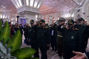 تجدید میثاق بسیجیان با آرمان های حضرت امام خمینی (س)