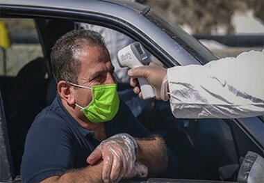 غربالگری و تب سنجی بیش از ۲۰۰هزار نفر در مبادی ورودی استان مرکزی