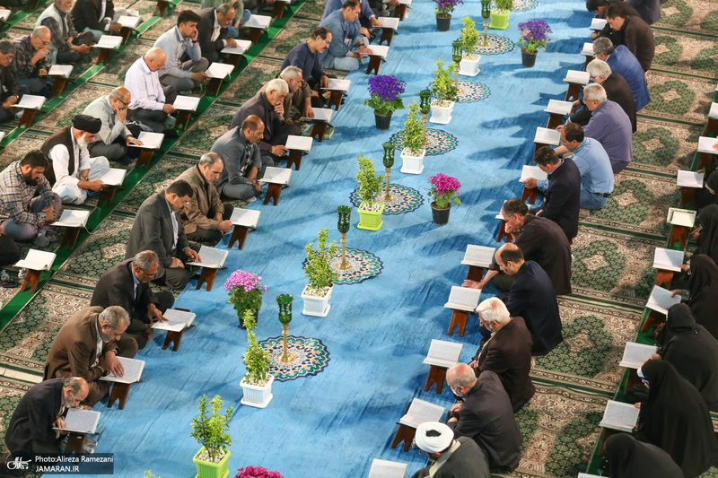 محفل انس با قرآن کریم در حرم مطهر حضرت عبدالعظیم حسنی (ع)