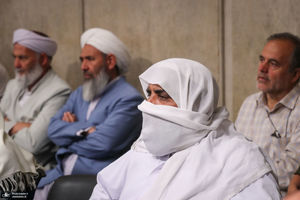 دیدار کارگزاران حج با رهبر معظم انقلاب