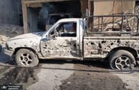 ویرانی در حومه دمشق پس از حمله اسرائیل  (10)