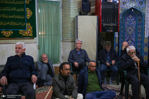 مراسم عزاداری شب شهادت حضرت فاطمه (س) در دارالزهرا (س)