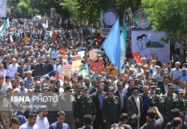 مسیرهای راهپیمایی روز جهانی قدس در آذربایجان شرقی