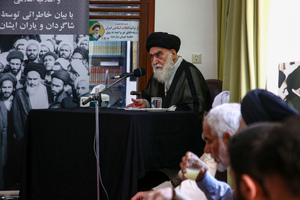 نشست بازخوانی خاطرات امام خمینی (س) و انقلاب اسلامی- آیت الله سید محمد تقی طباطبایی تبریزی