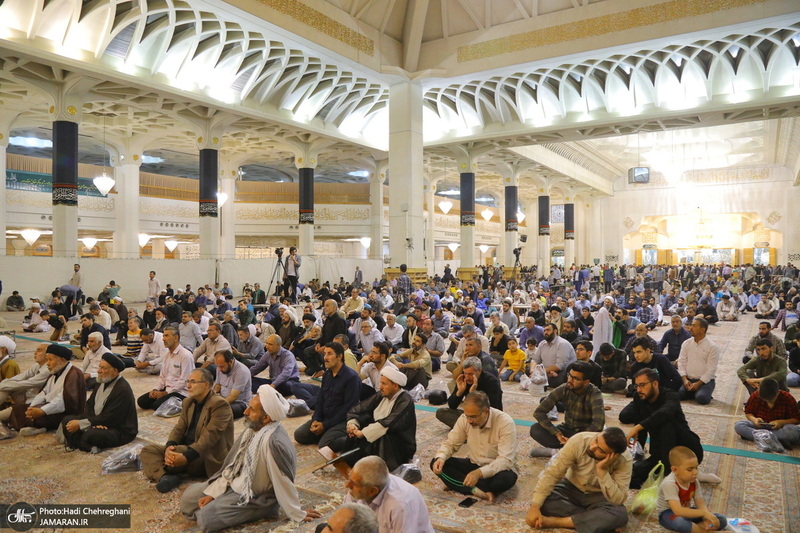 مراسم بزرگداشت امام راحل و قیام خونین 15خرداد در حرم حضرت معصومه (س)‎‎