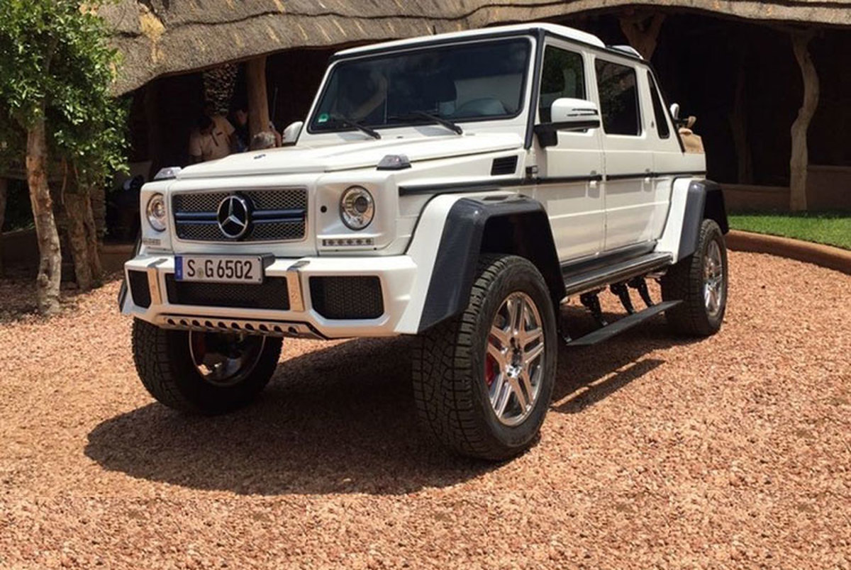 تصاویری از مرسدس میباخ G650 فاش شد