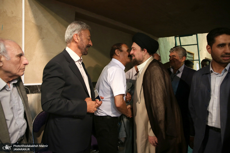 دیدار جمعی از پیشکسوتان ورزش کشور با سید حسن خمینی