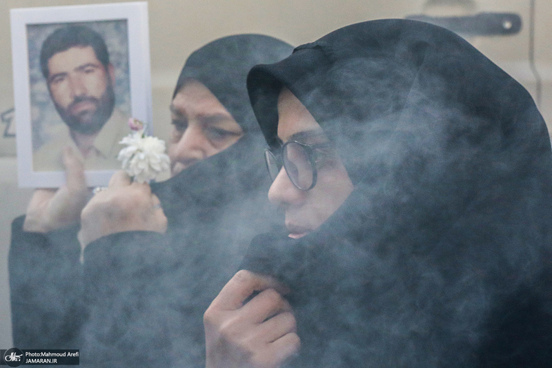 تشییع پیکرهای 110 شهید گمنام دفاع مقدس در تهران - 2