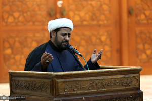 عزاداری شهادت حضرت امام جعفر صادق (ع) در حرم مطهر امام خمینی (س)